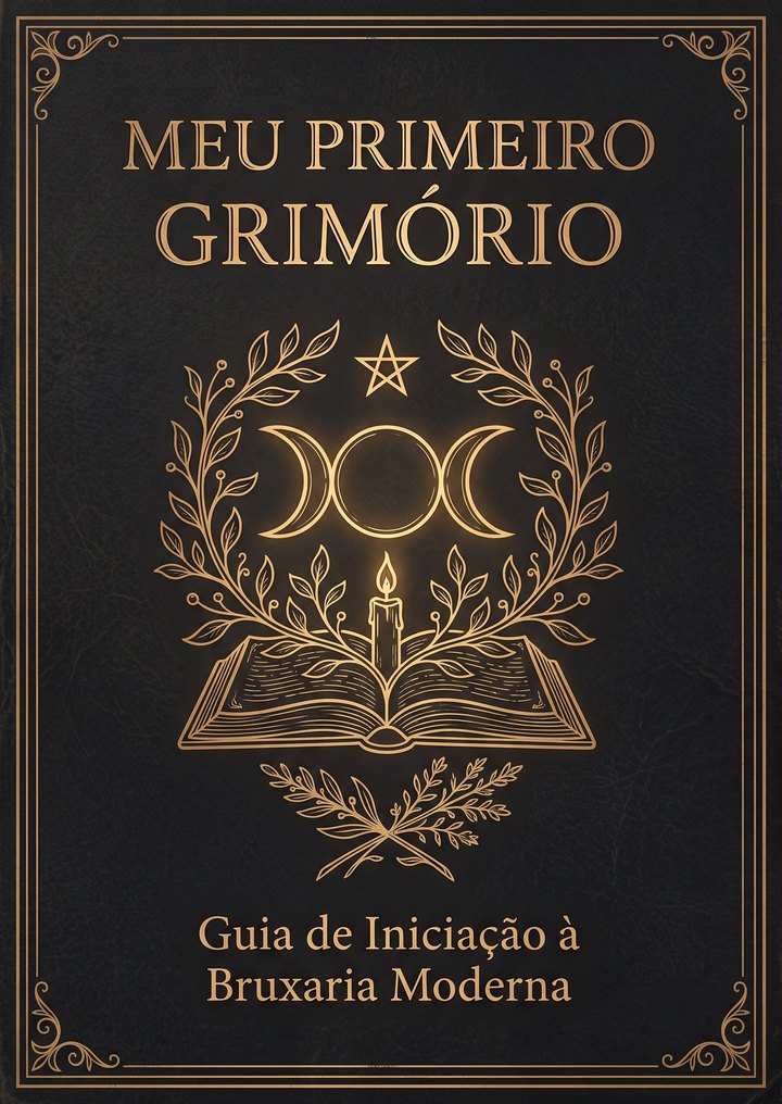 Capa do Volume I, Meu Primeiro Grimório