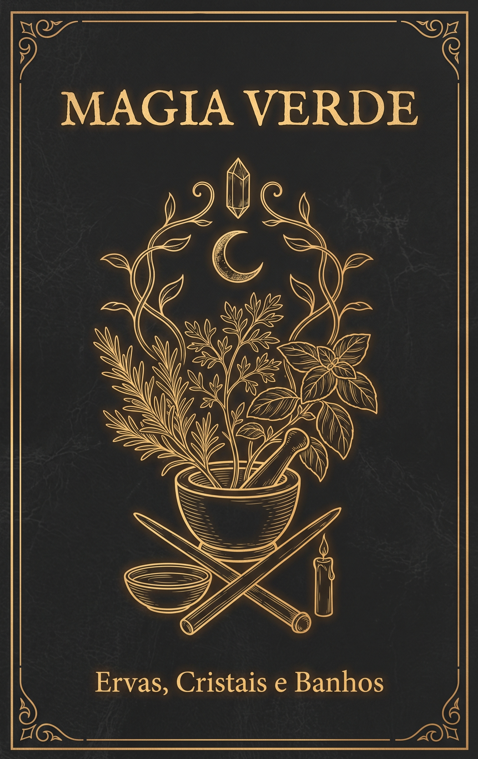 Capa do Volume III, Magia Verde